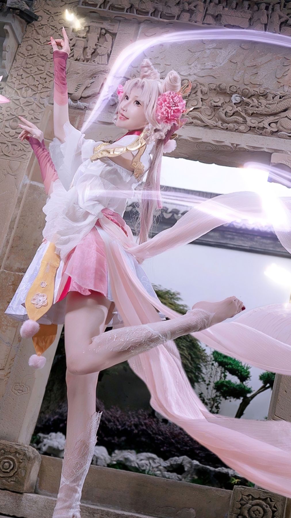 动漫博主@露兒大魔王 王者荣耀 嫦娥拒霜思